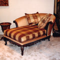 Nadia High-End Custom Italian Chaise Lounge