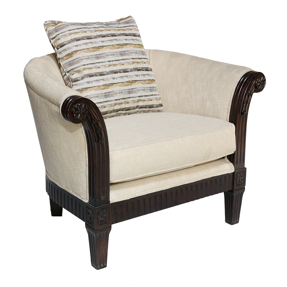 Napoli Squared Leg Lounge Chair Furniture S470LC-1