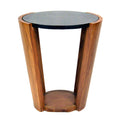 Raha Modern Accent Table Marble Top Furniture