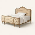 Italian-Style Luxury Tufted Bed Frame King or Queen