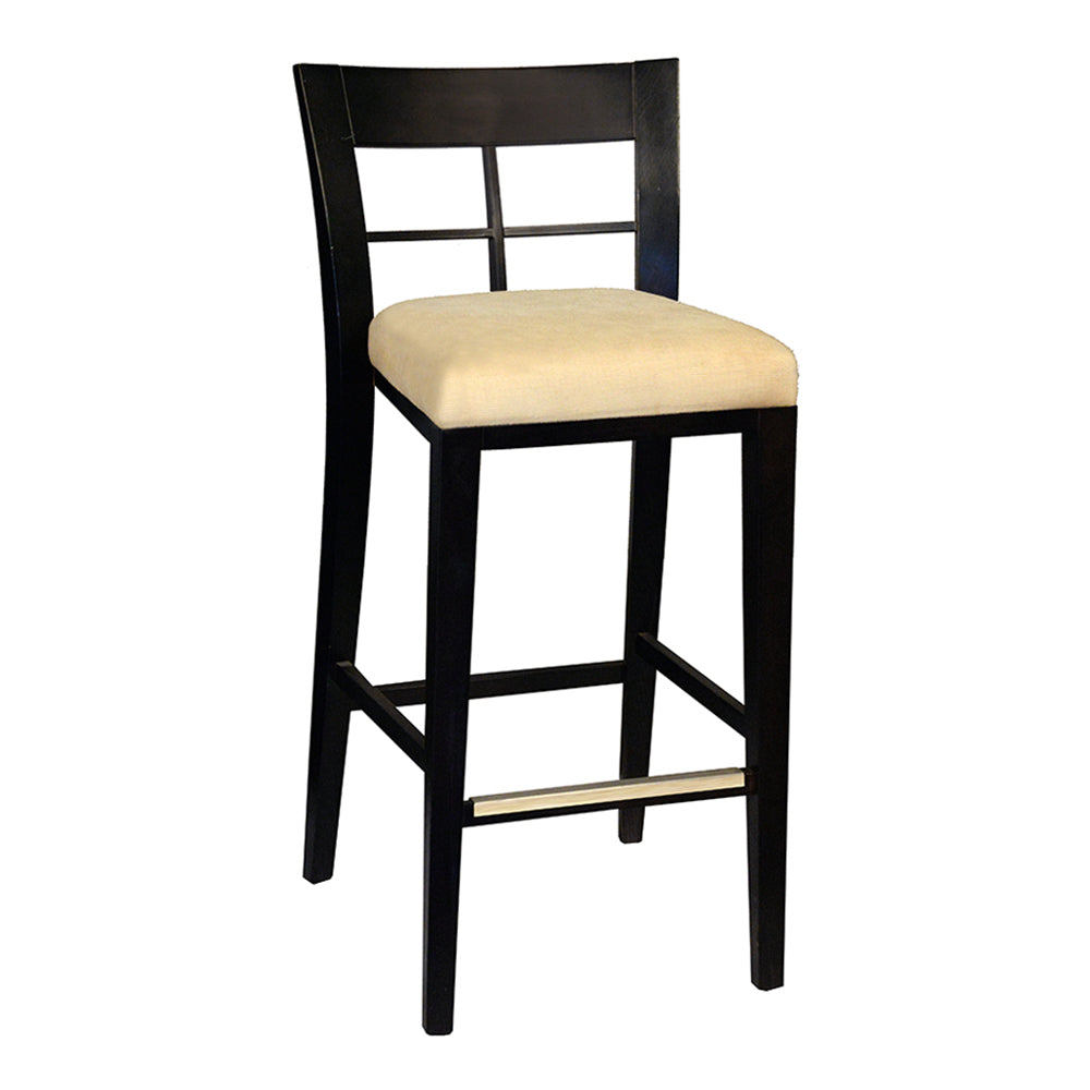 Montbel Italian Cross Back Barstool Furniture