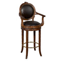Chiseled Louis XII Swivel Barstool Furniture