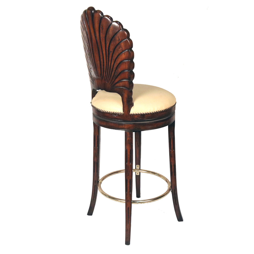 Shell Back Swivel Chair Shell Back Swivel Barstool Furniture – Sigla Furniture