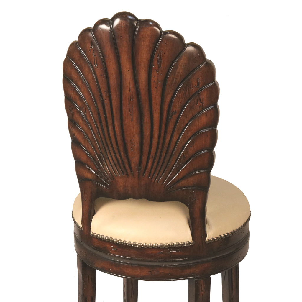 Shell Back Swivel Chair Shell Back Swivel Barstool Furniture – Sigla Furniture