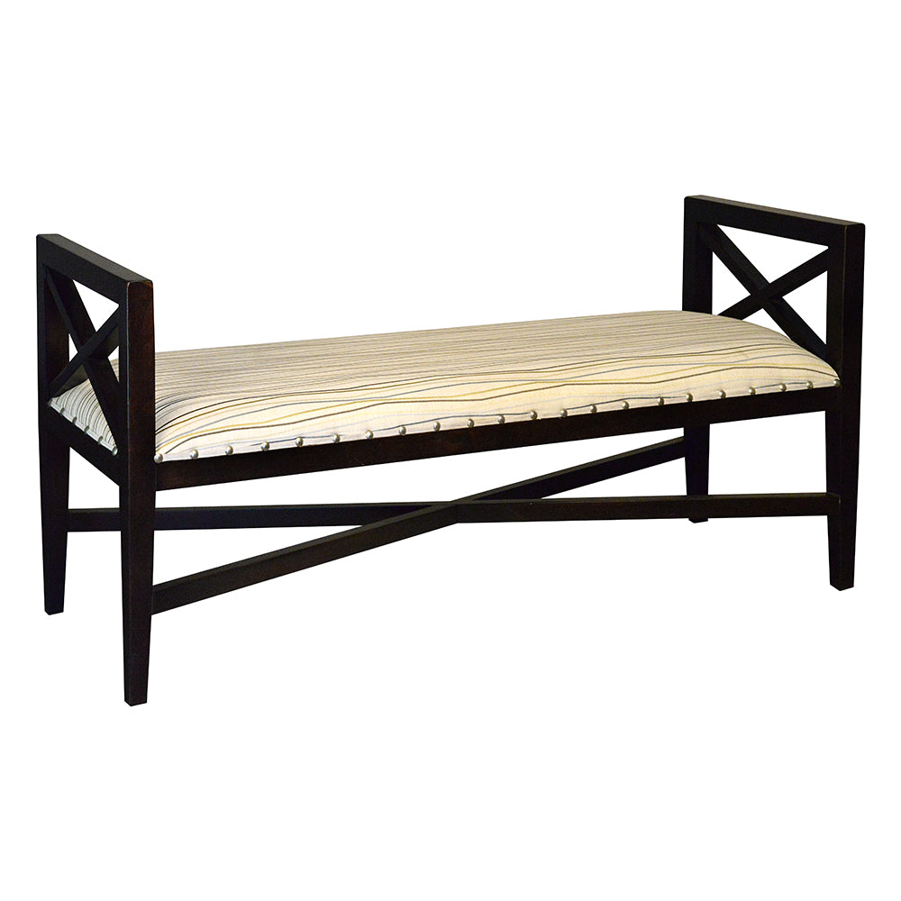 Randy Vanity Hardwood Bench