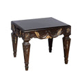 Carved Transitional End Table Furniture