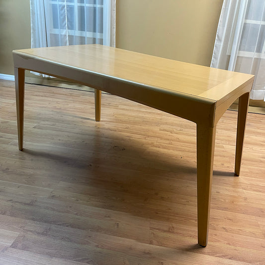 Modern Italian Expandable Rectangular Dining Table
