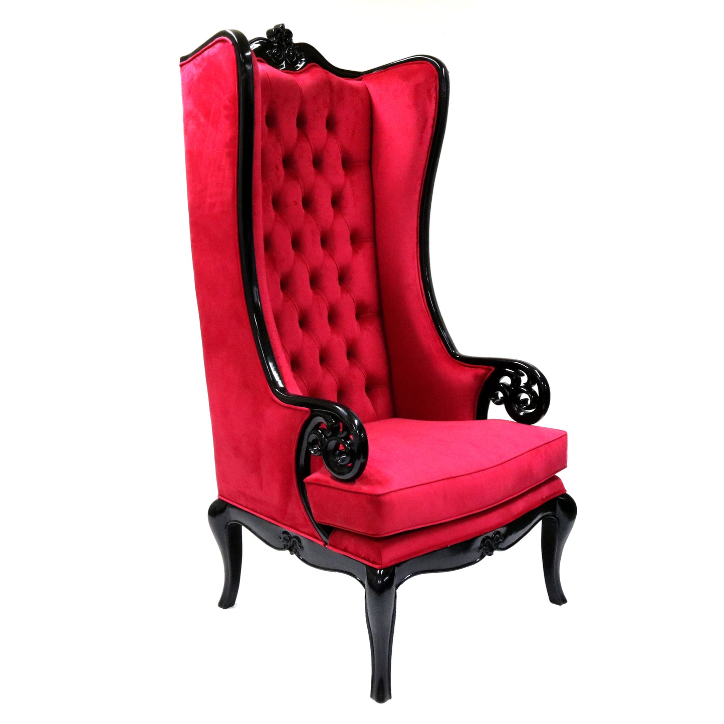A Verona High-Back Throne Lounge Chair