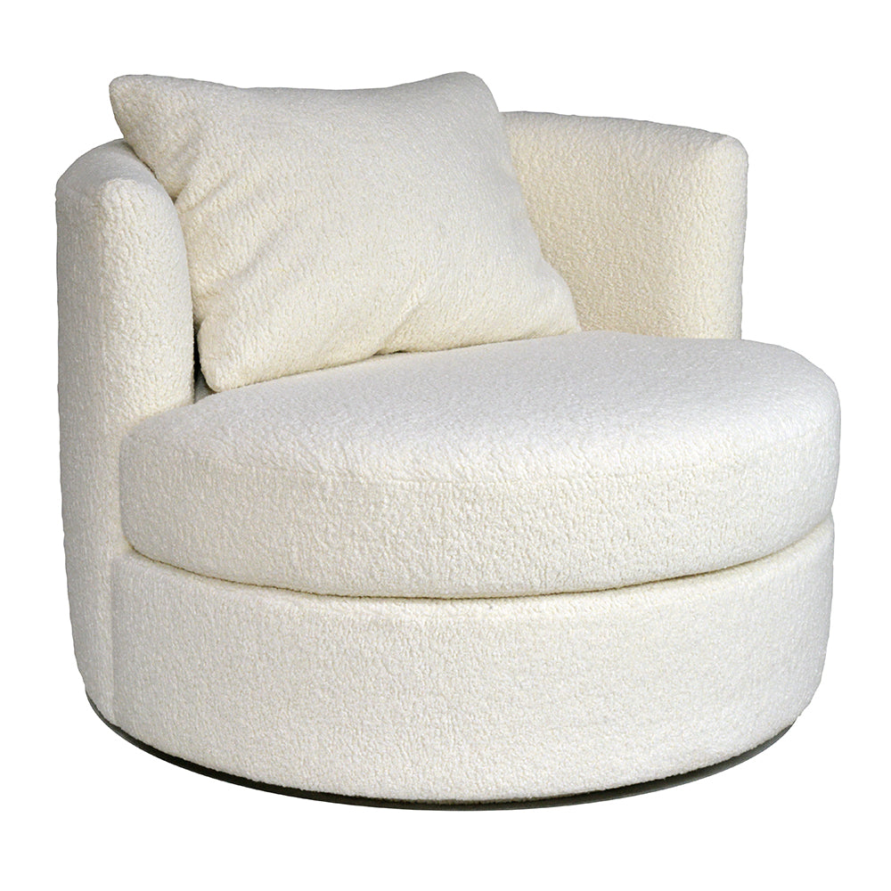 Xiva High-End Swivel Lounge Chair