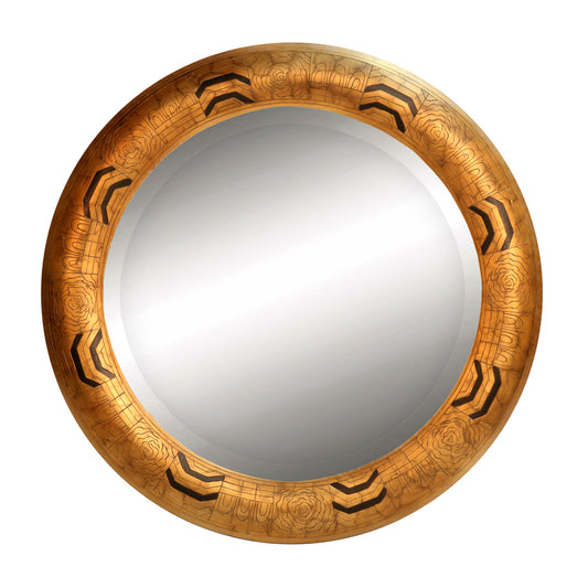ZZ Transitional Round Mirror Furniture