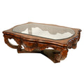 Azita Glass Top Coffee Table