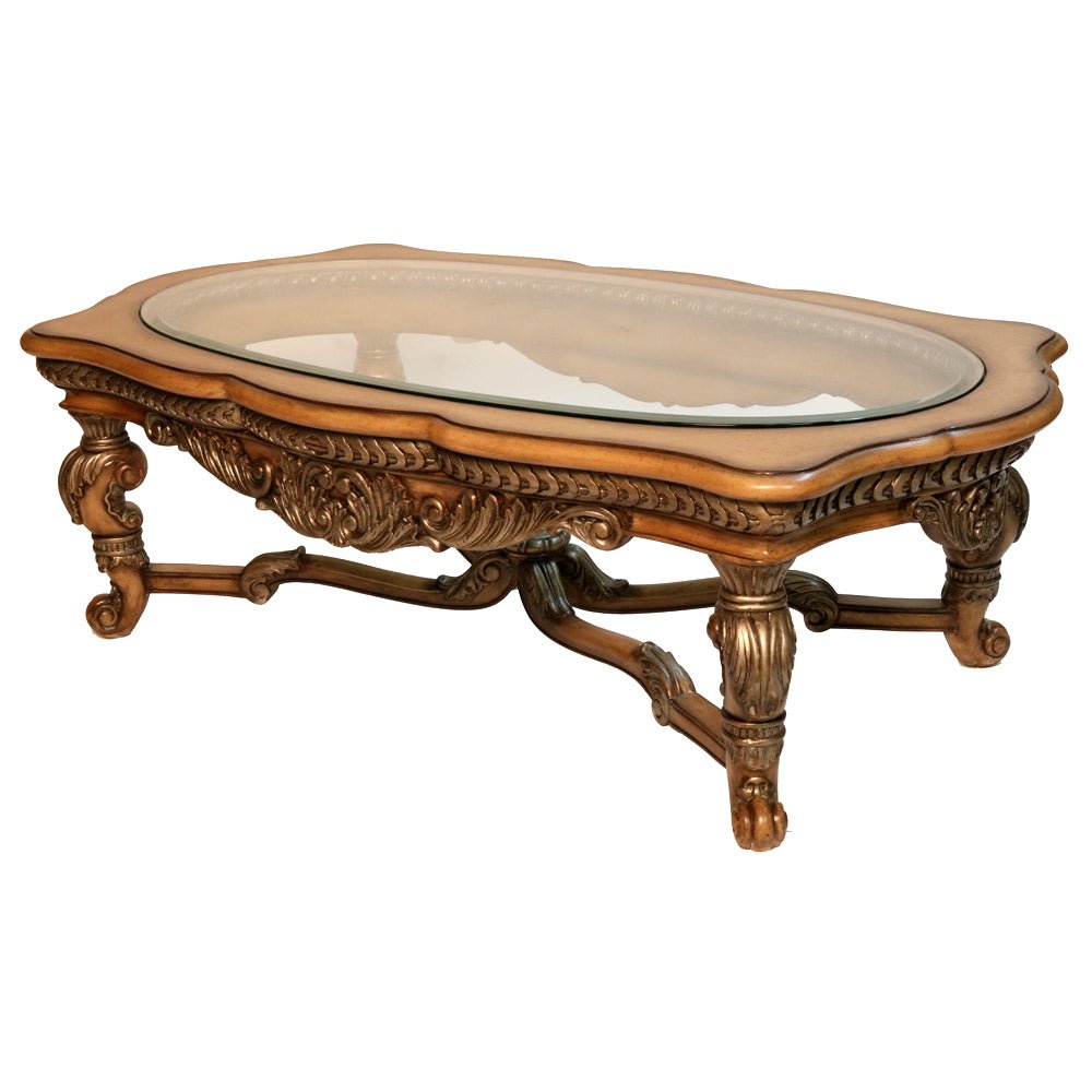 Bahamas Glass Top Coffee Table_S1052CT_1