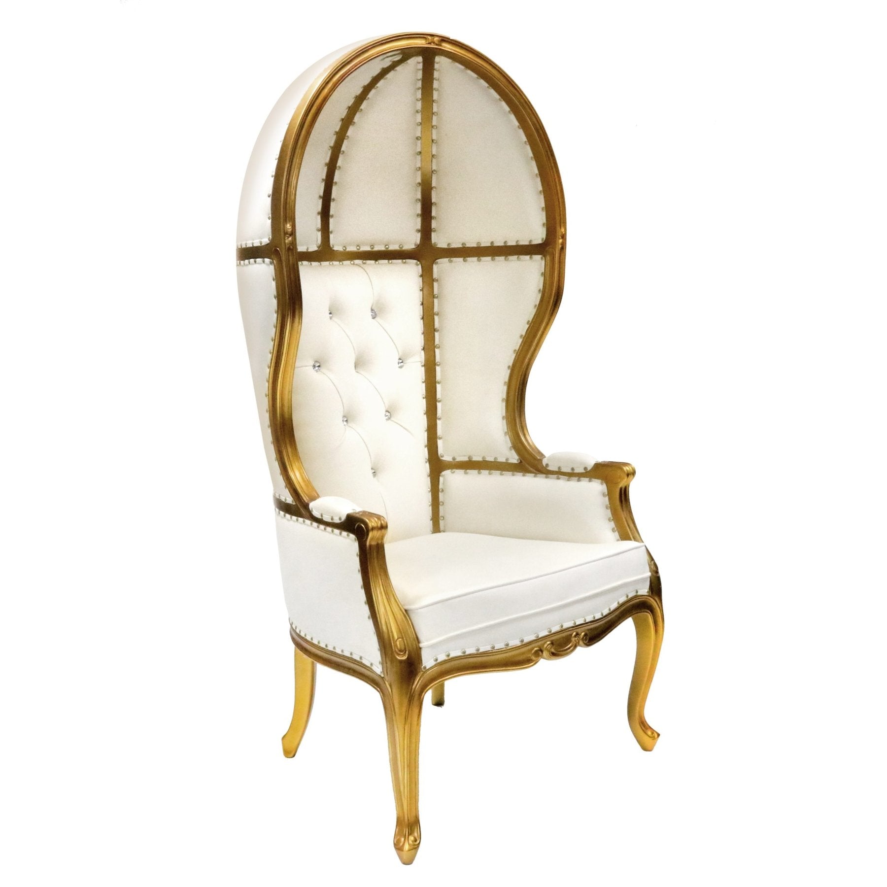 Balloon Canopy Hood Throne Lounge Chair_S885LC-1