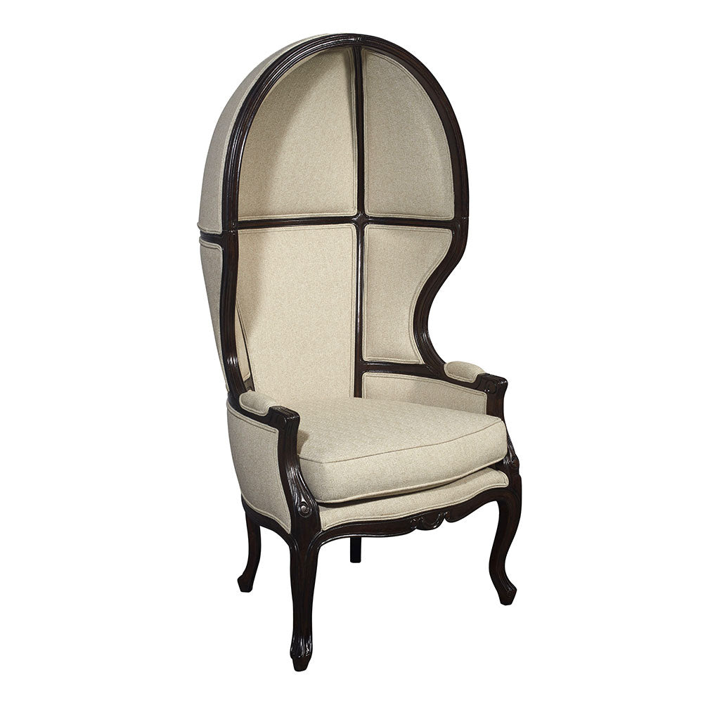 Balloon Hood Transitional Lounge Chair Furniture
