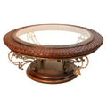 Baloo Round Glass Top Coffee Table_S1051CT_1