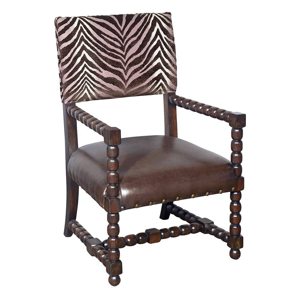 Barley Bobbin Twister Arm Chair