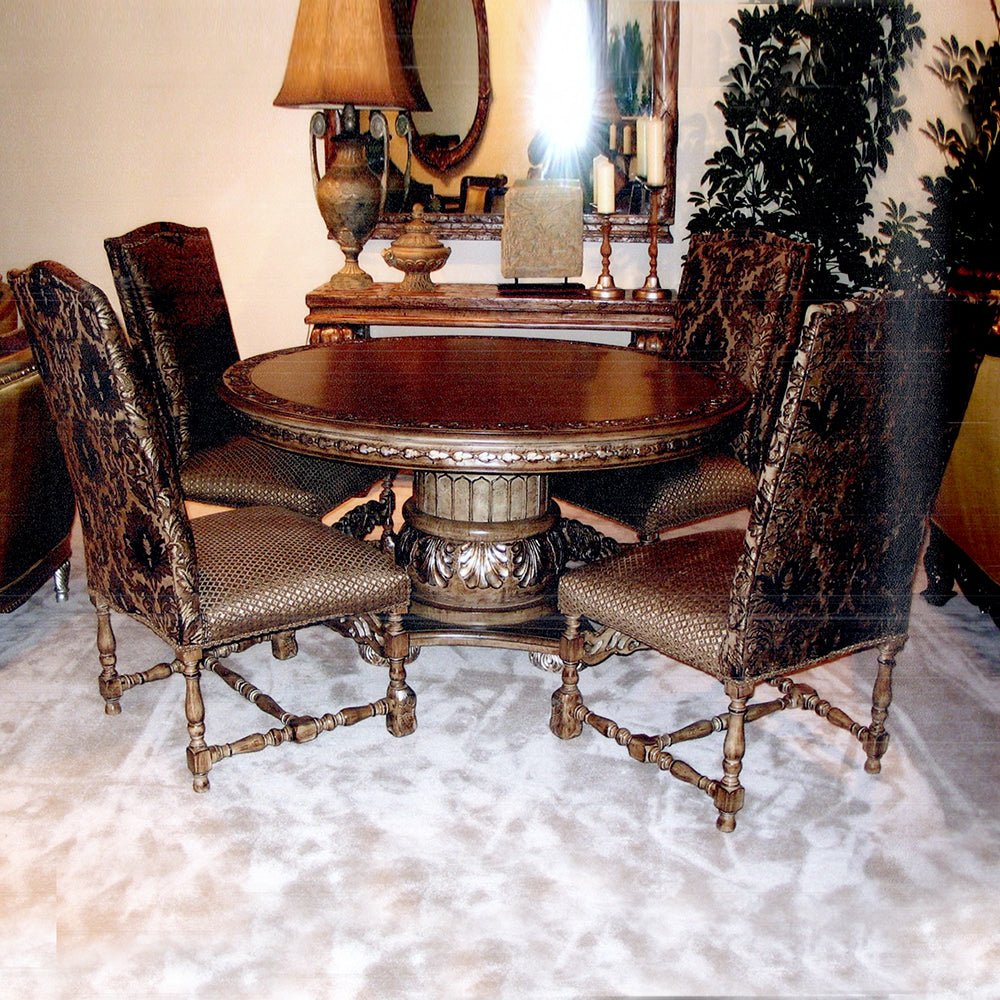 Benton Louis XV Carved Dining Set_S923SET-1