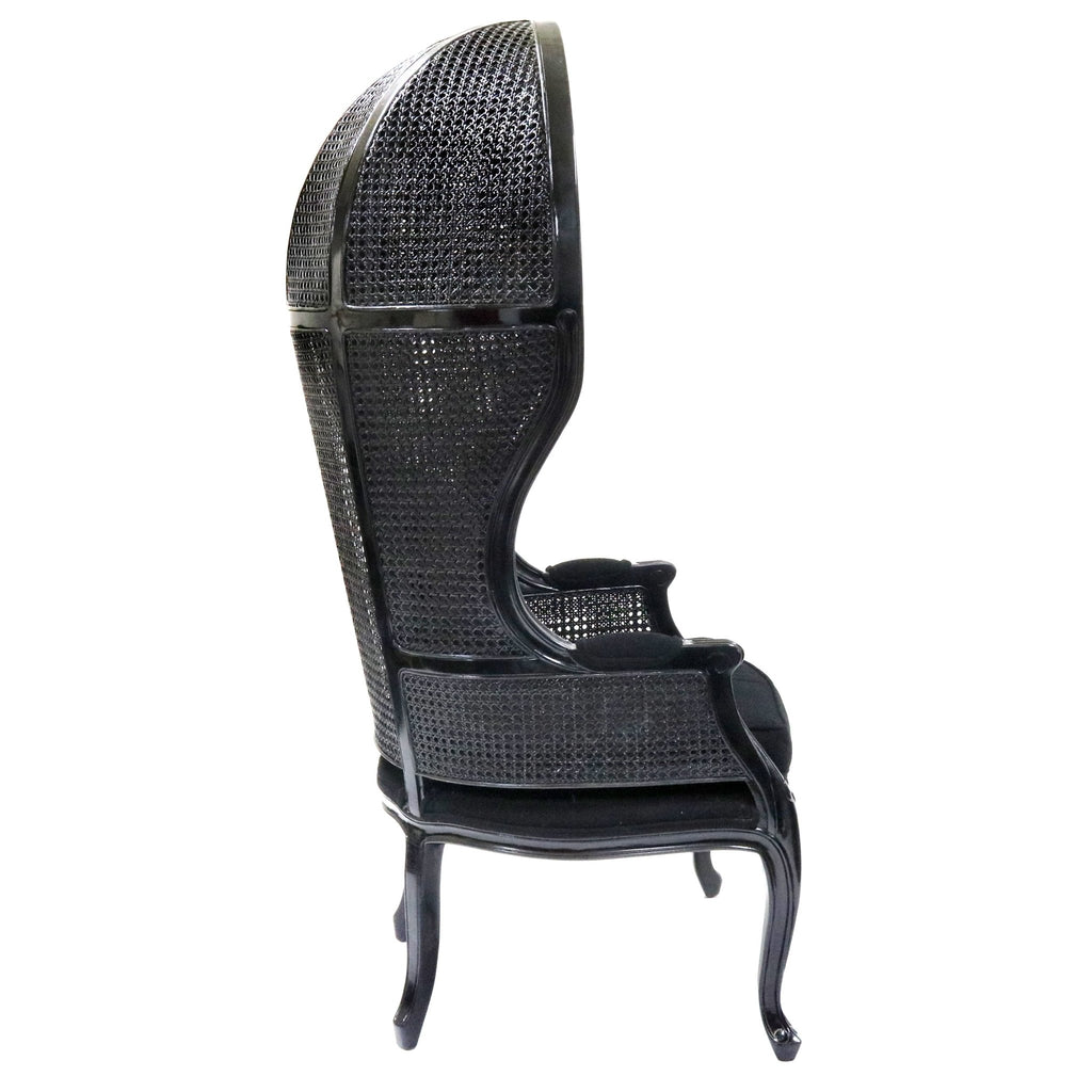 Black Cane Balloon Canopy Lounge Chair_S884LC-1_12