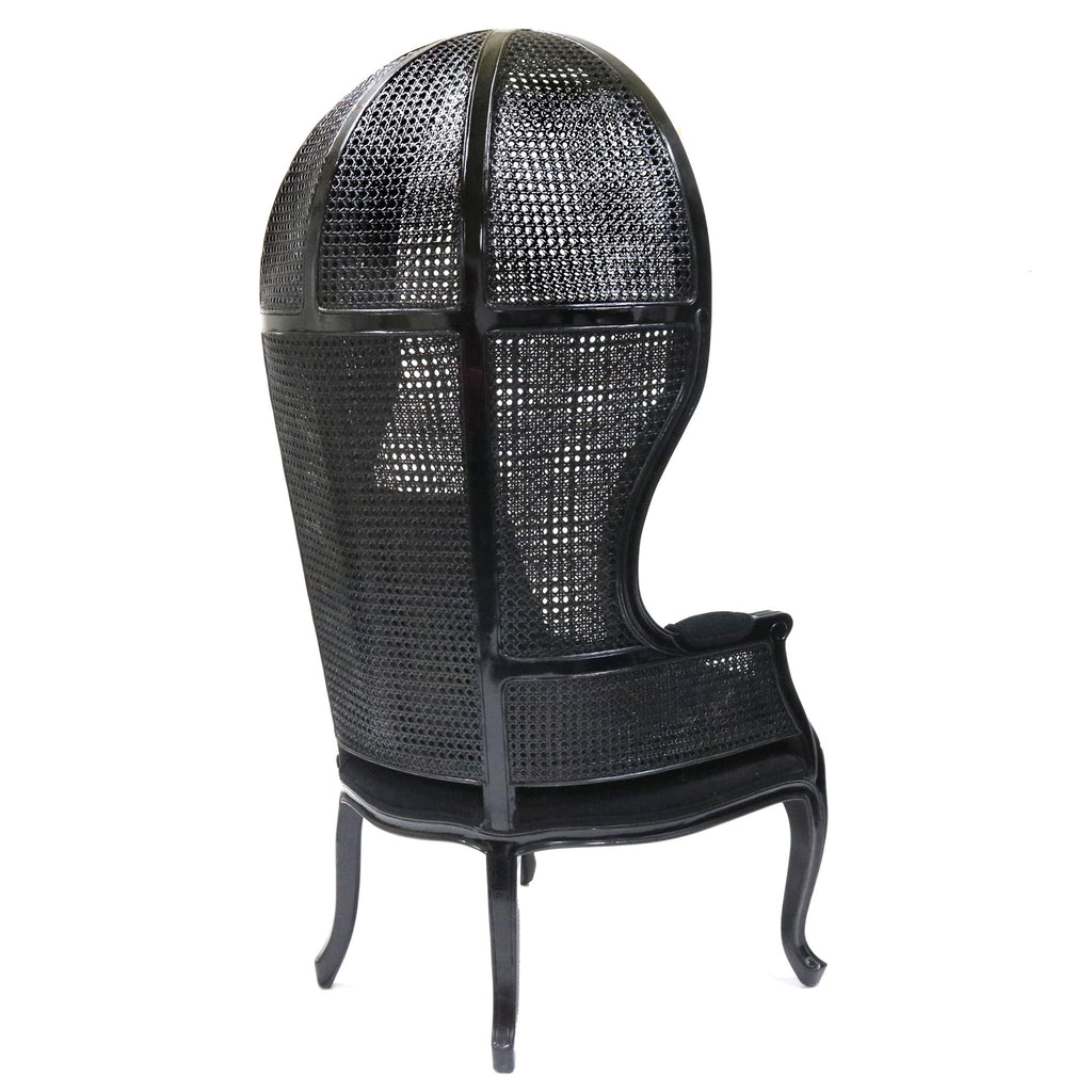 Black Cane Balloon Canopy Lounge Chair_S884LC-1_11