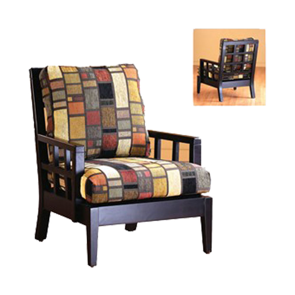 Rome Country Transitional Lounge Chair