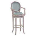 Chiseled Louis XII Swivel Barstool Furniture