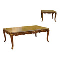 Collette Wood Top Coffee Table SET_S1019CTSET_1