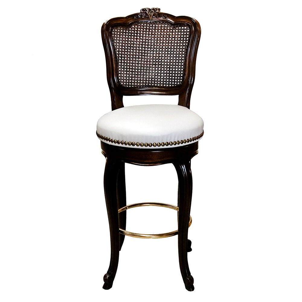 Dancing Lady Italian Cane Back Swivel Barstool_S739BA-1