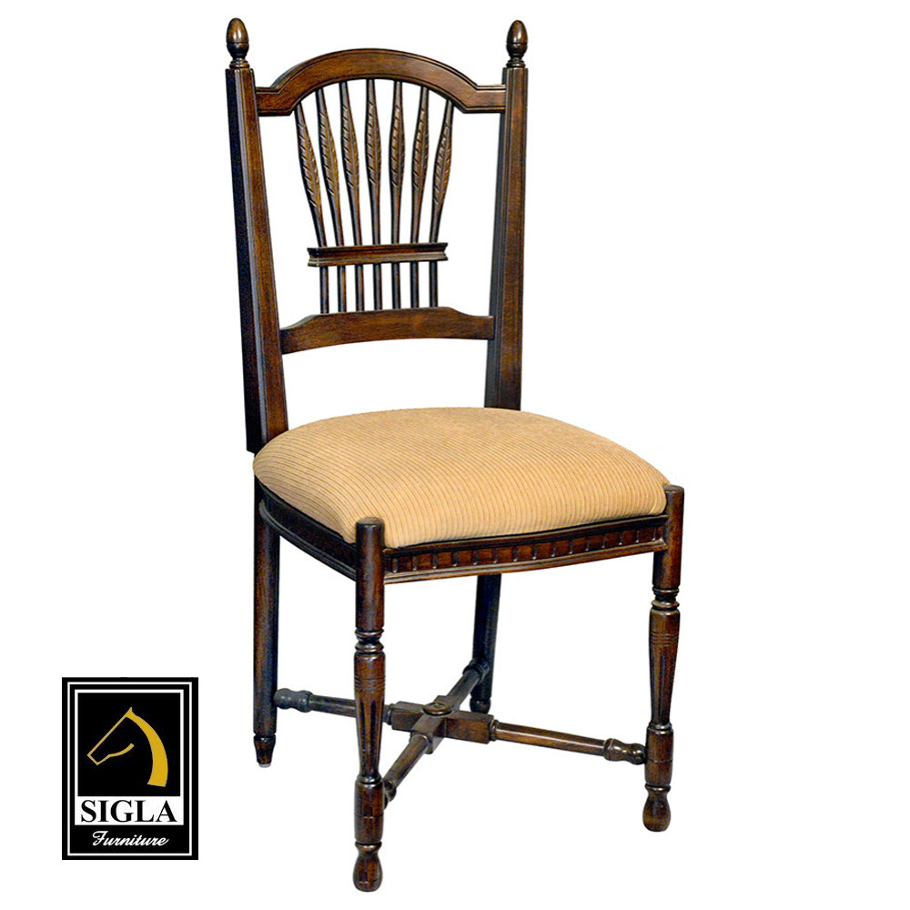 Mimi Country French Wheat Back Side Chair