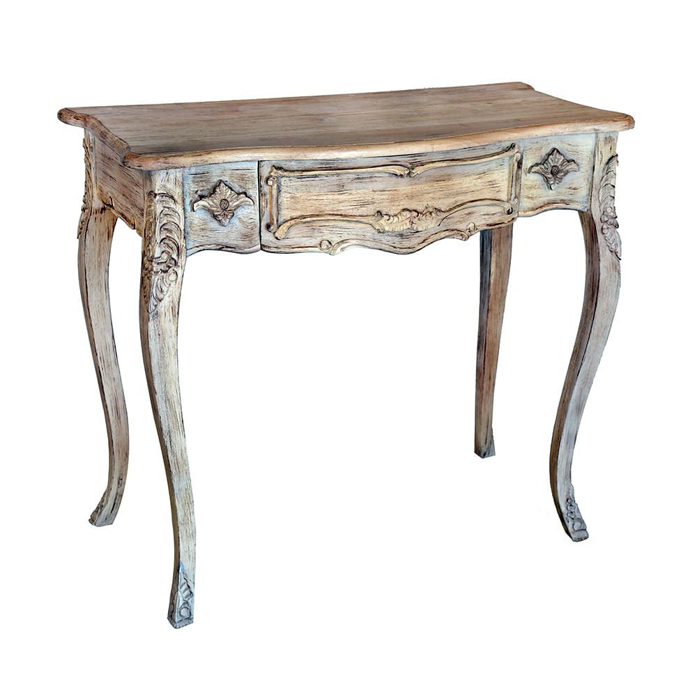 French Louis XVI Console Desk Table_S899AT-2