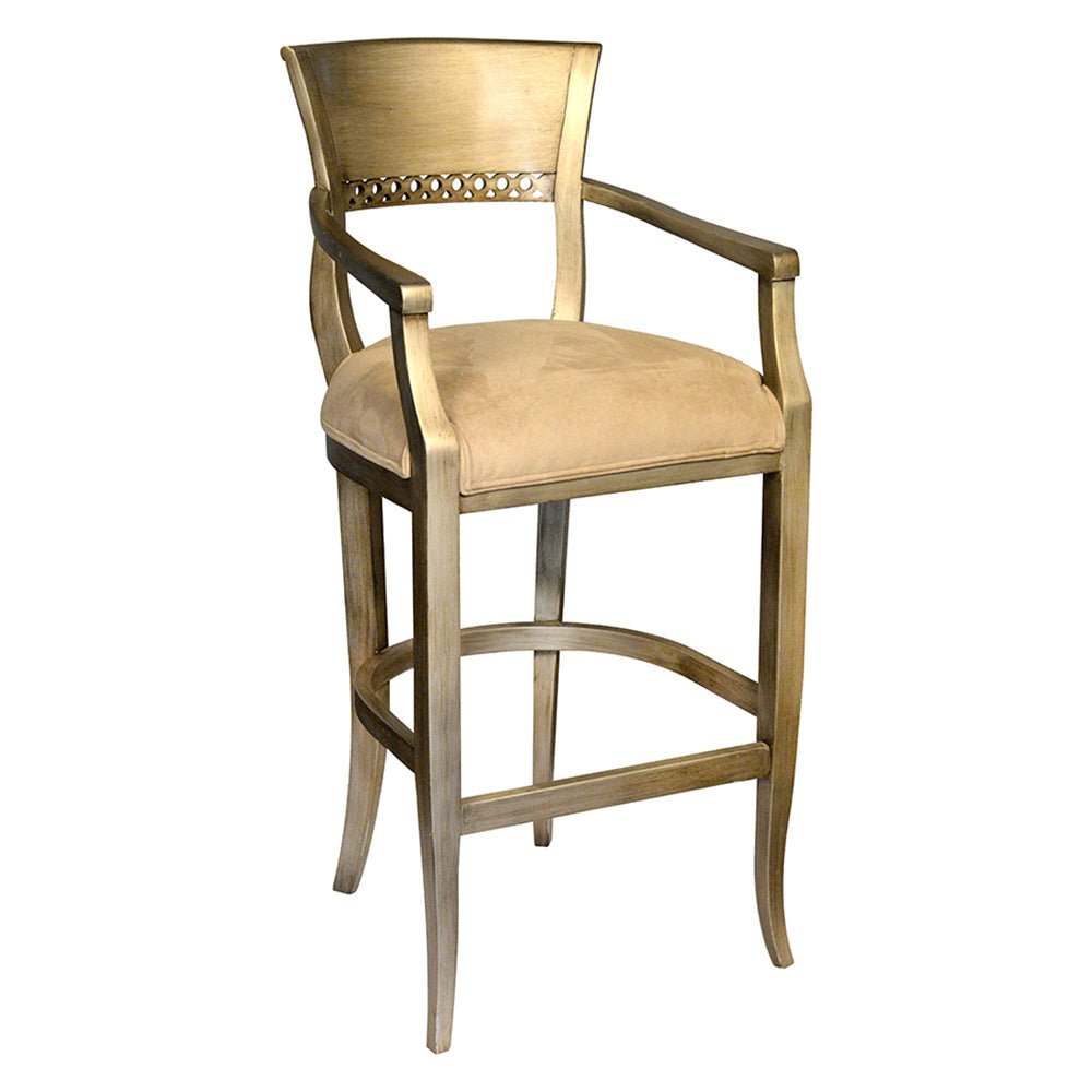 Italian Biedermeier Arm Barstool Furniture_S022BA-1