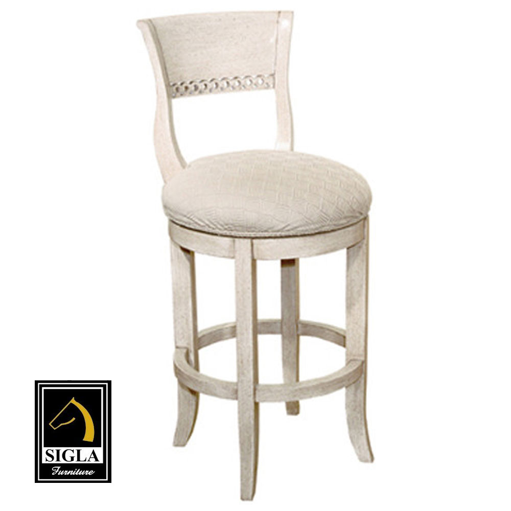 Italian Swivel Biedermeier Barstool Furniture