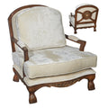 King Lion Back Tuscan Lounge Chair — 1