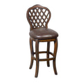 Lattice Cross Swivel Barstool Transitional Furniture_S560BA_1