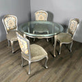 Louis XV 5-Piece Dancing Lady Dining Set — 3