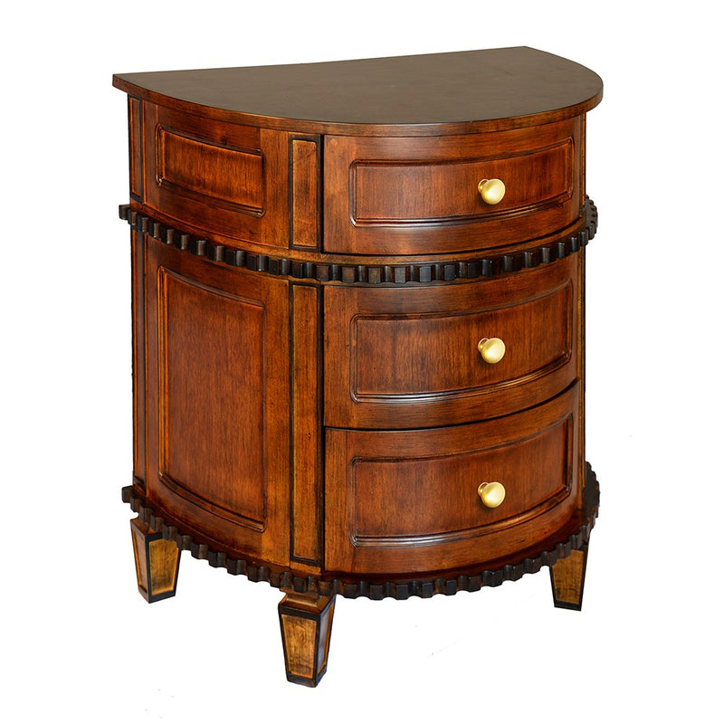 Louis XV Transitional Bombay Chest Nightstand