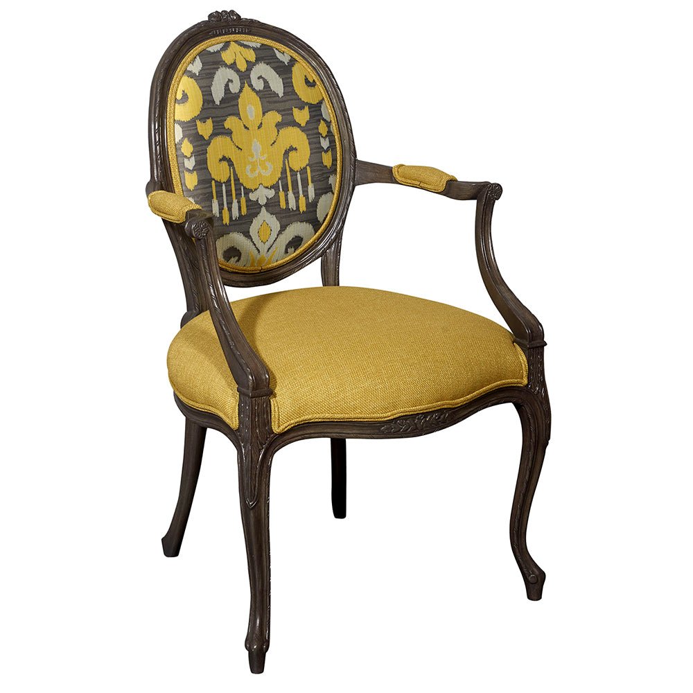 Louis XV Simple Accent Arm Chair_S980A-1