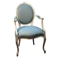 Louis XV Simple Accent Arm Chair_S980A-3