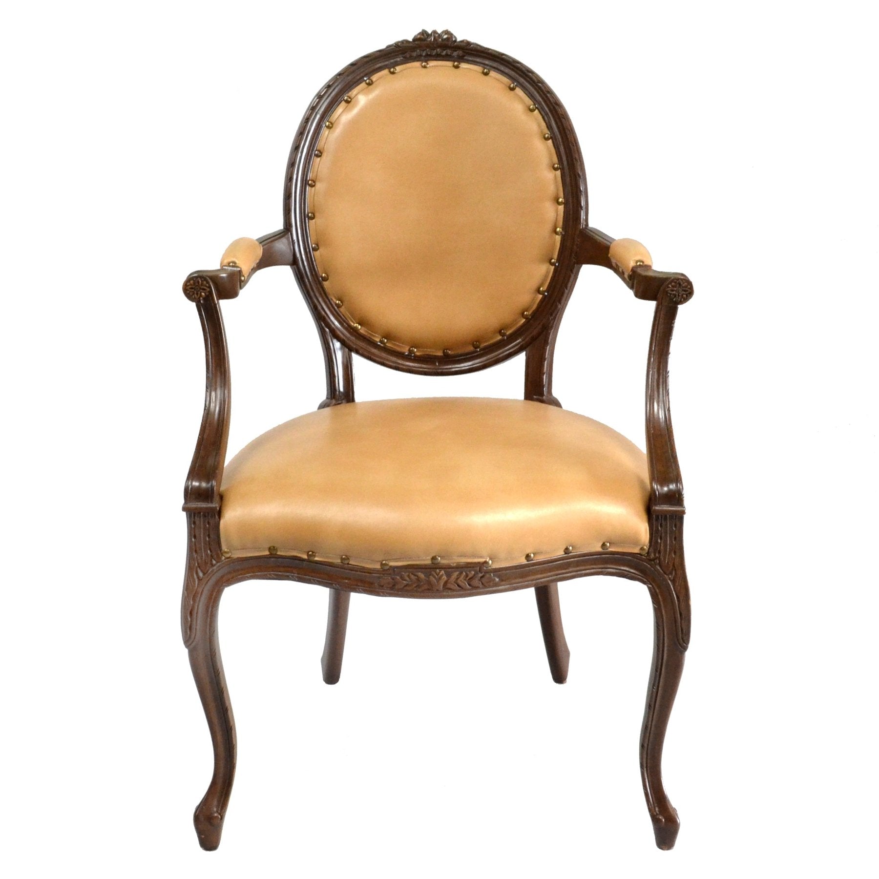Louis XV Simple Accent Arm Chair_S980A-7