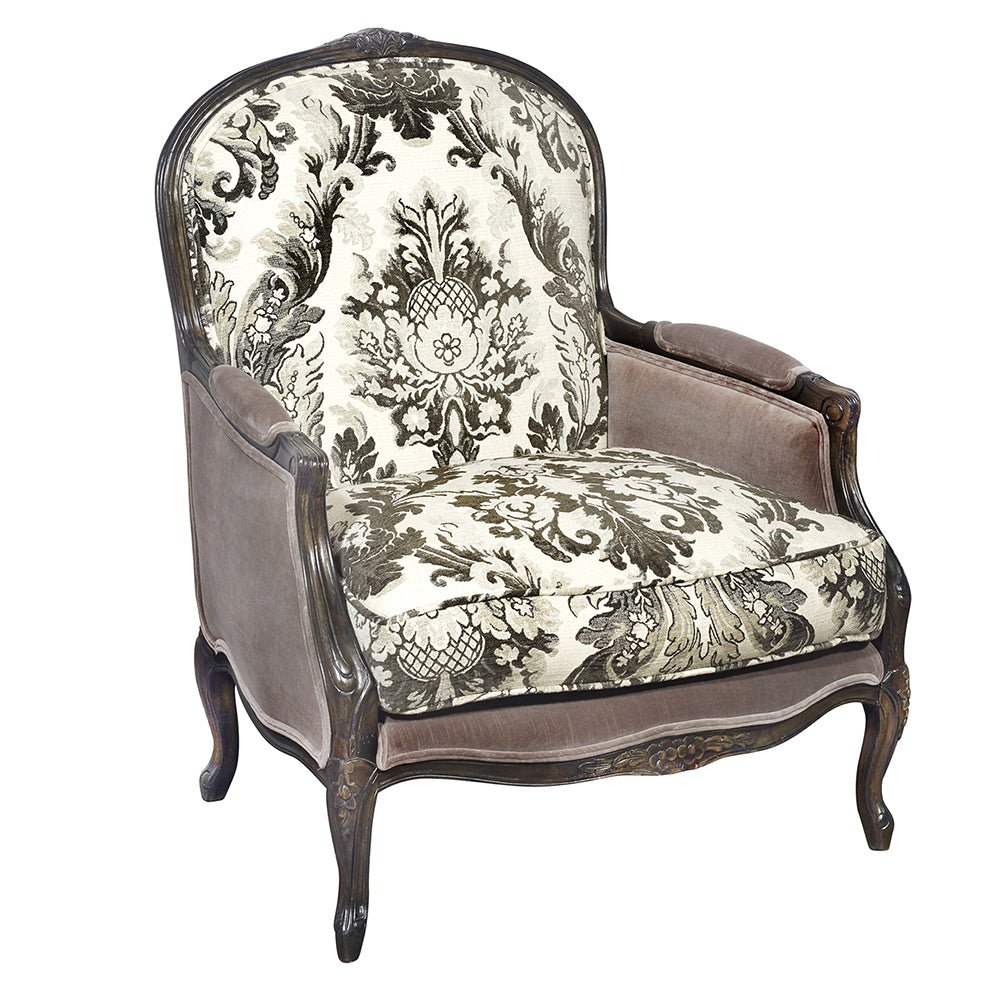 Louis XV Traditional Lounge Chair_S995LC-1_1
