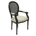 Louis XVI Accent Arm Dining Chair — 13