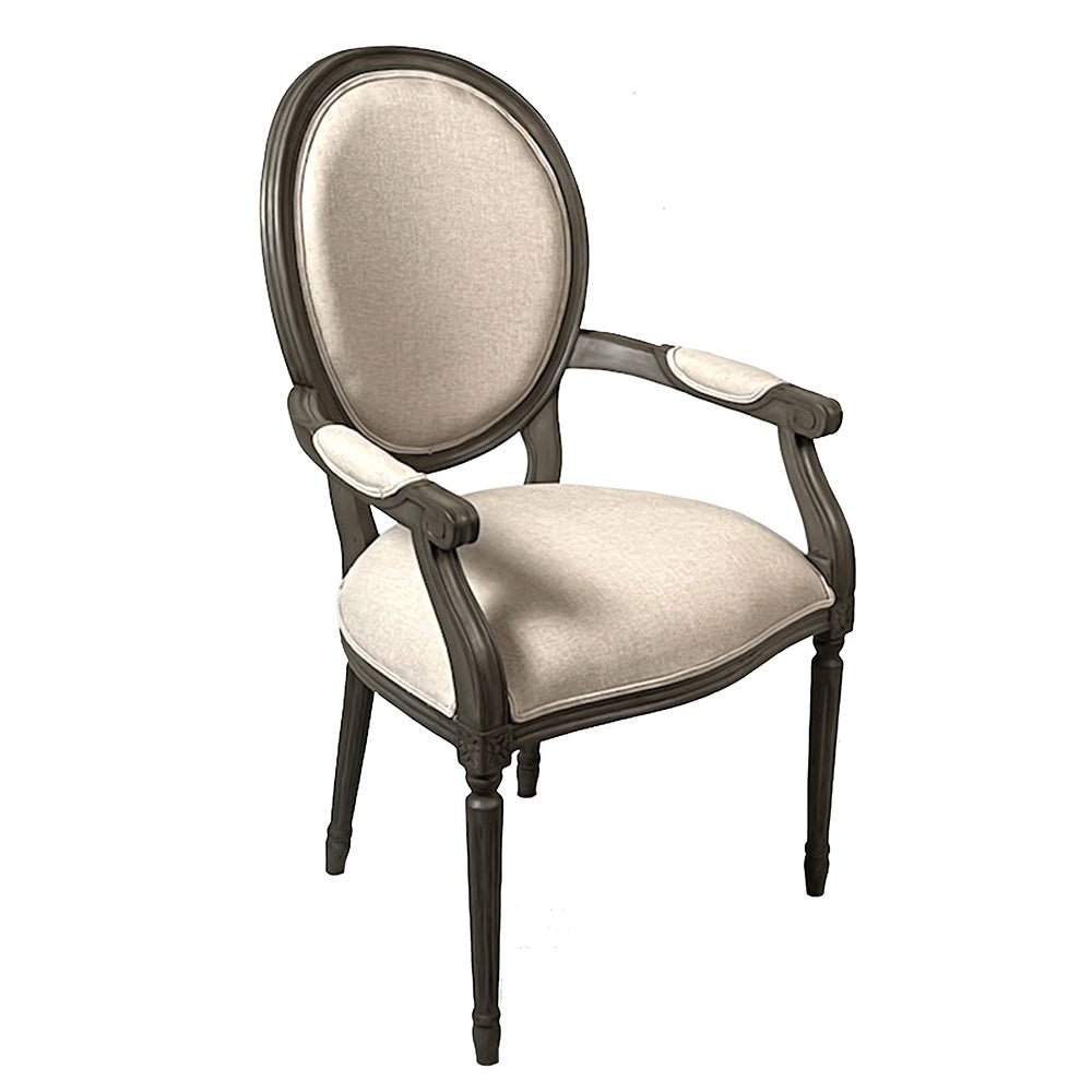Louis XVI Accent Arm Dining Chair_S799A-7