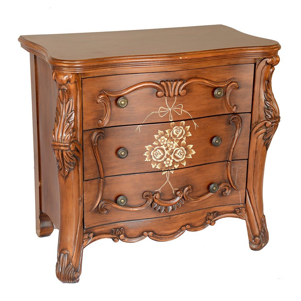 Louis XVI Bombay Chest Nightstand Furniture_S1215B_1