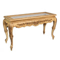 Louis XVI Glass Top Console Table Vintage_S1001C-1_1