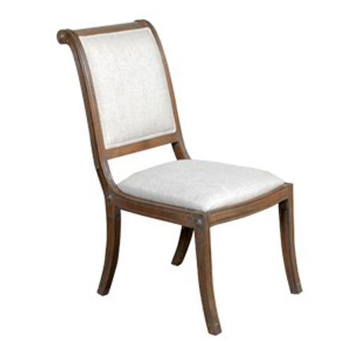 Louis XVI Pedram Rolled Back Side Chair_S830S-1