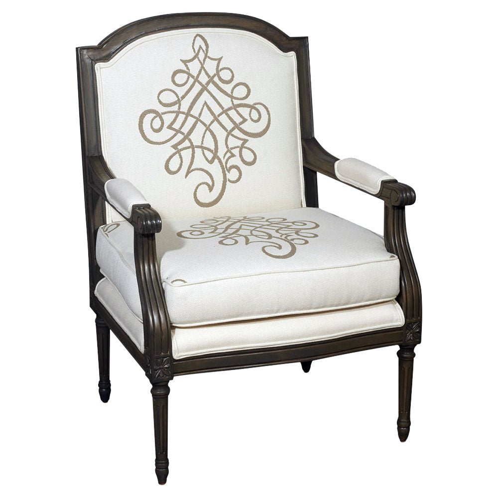 Louis XVI Transitional Lounge Chair_S795LC-2_1
