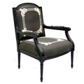 Louis XVI Transitional Lounge Chair — 3