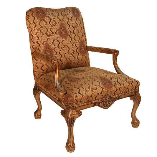 Luigi Ball and Claw Traditional Lounge Chair