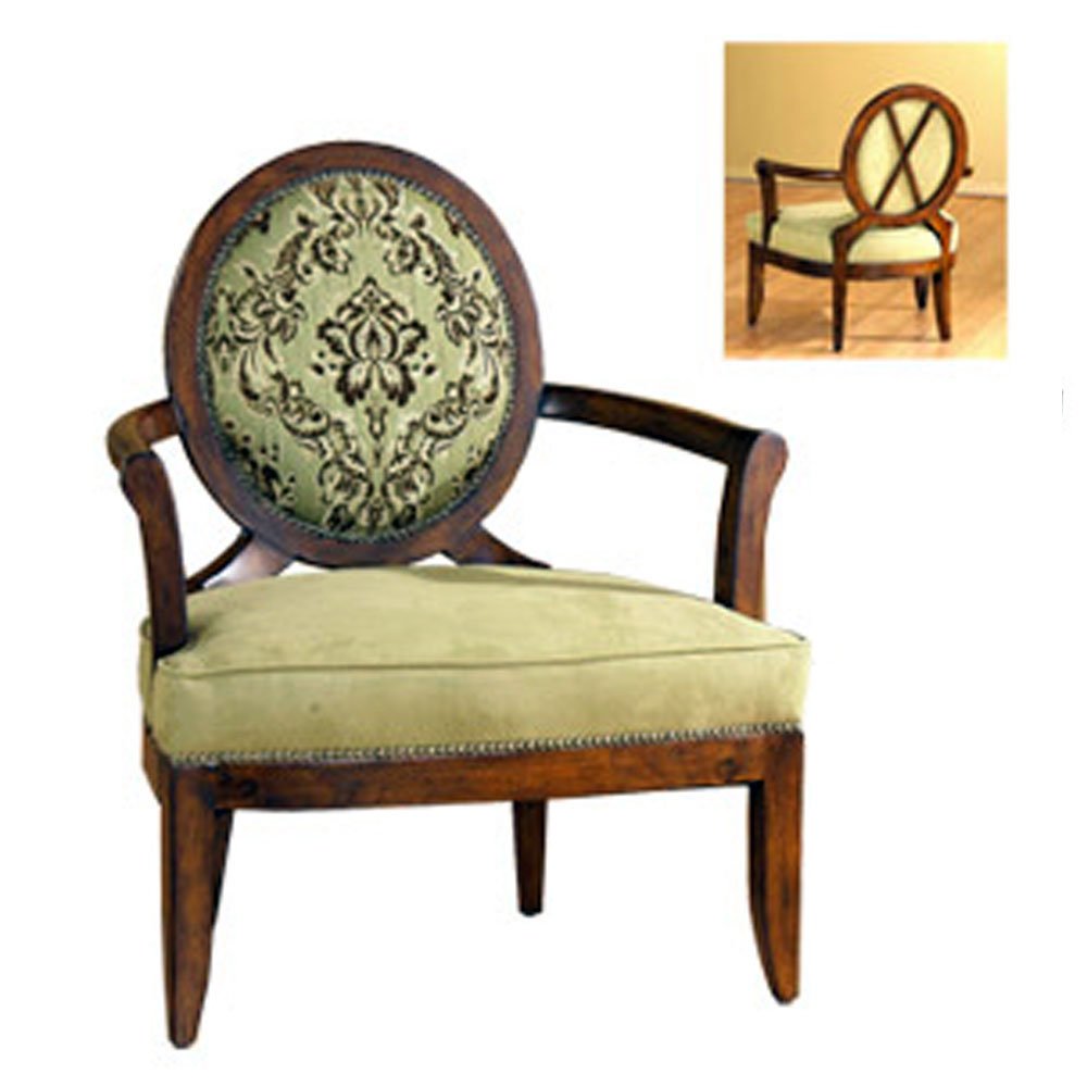 Lounge Chair Oval Back Transitional Furniture_S860LC-1