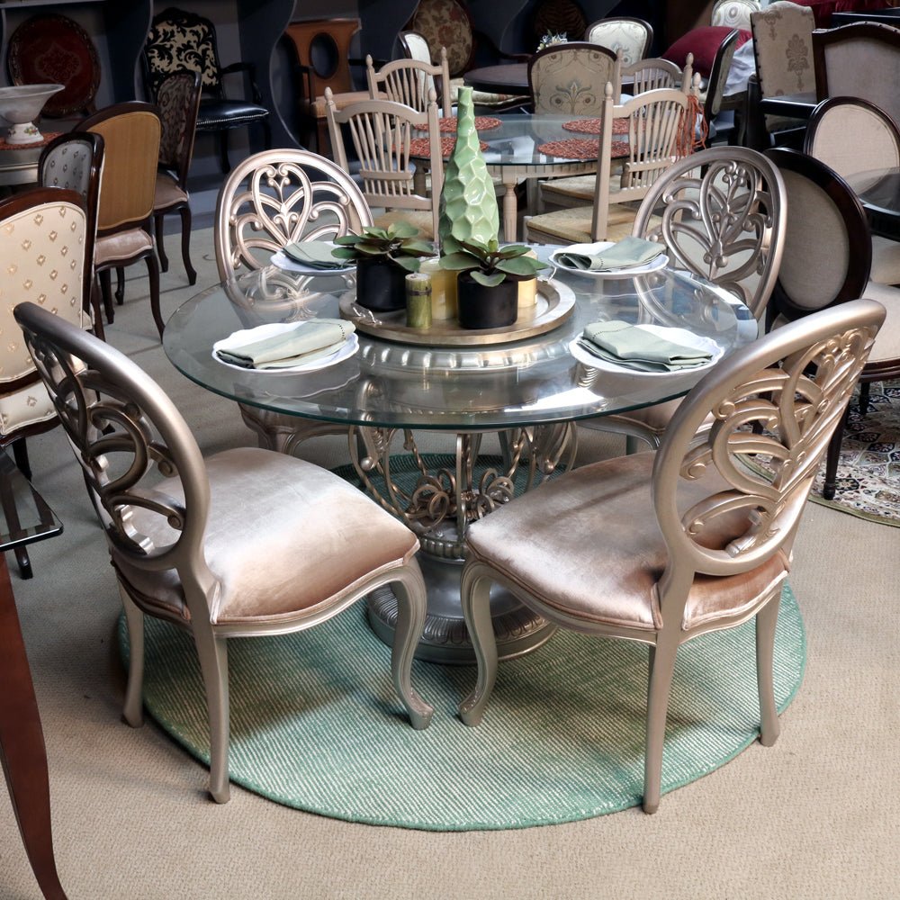 Madrid Louis XVI 5 - Piece Dining Set_S630Set-1