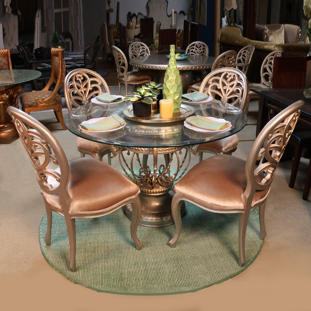 Madrid Louis XVI 5 - Piece Dining Set_S630Set-2